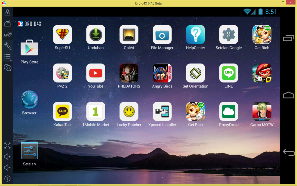 android emulator mac screenshot